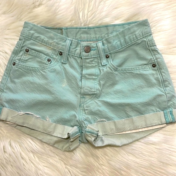 Levi’s 501 Denim Women Shorts - Picture 1 of 11